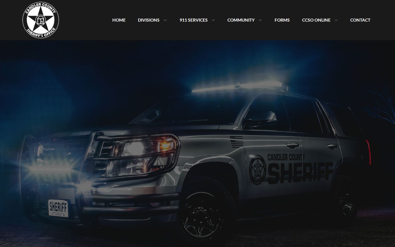 Candler County released inmate records request page
