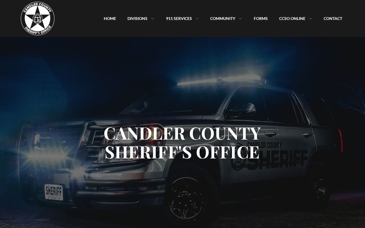 Candler County 24-hour release research source showing sheriff quarterly reports